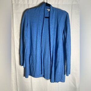 Eileen Fisher Organic‎ Linen Sweater Cardigan- Medium